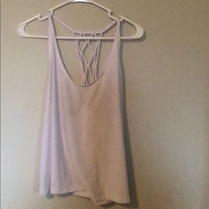 Lululemon lattice-back EUC tank